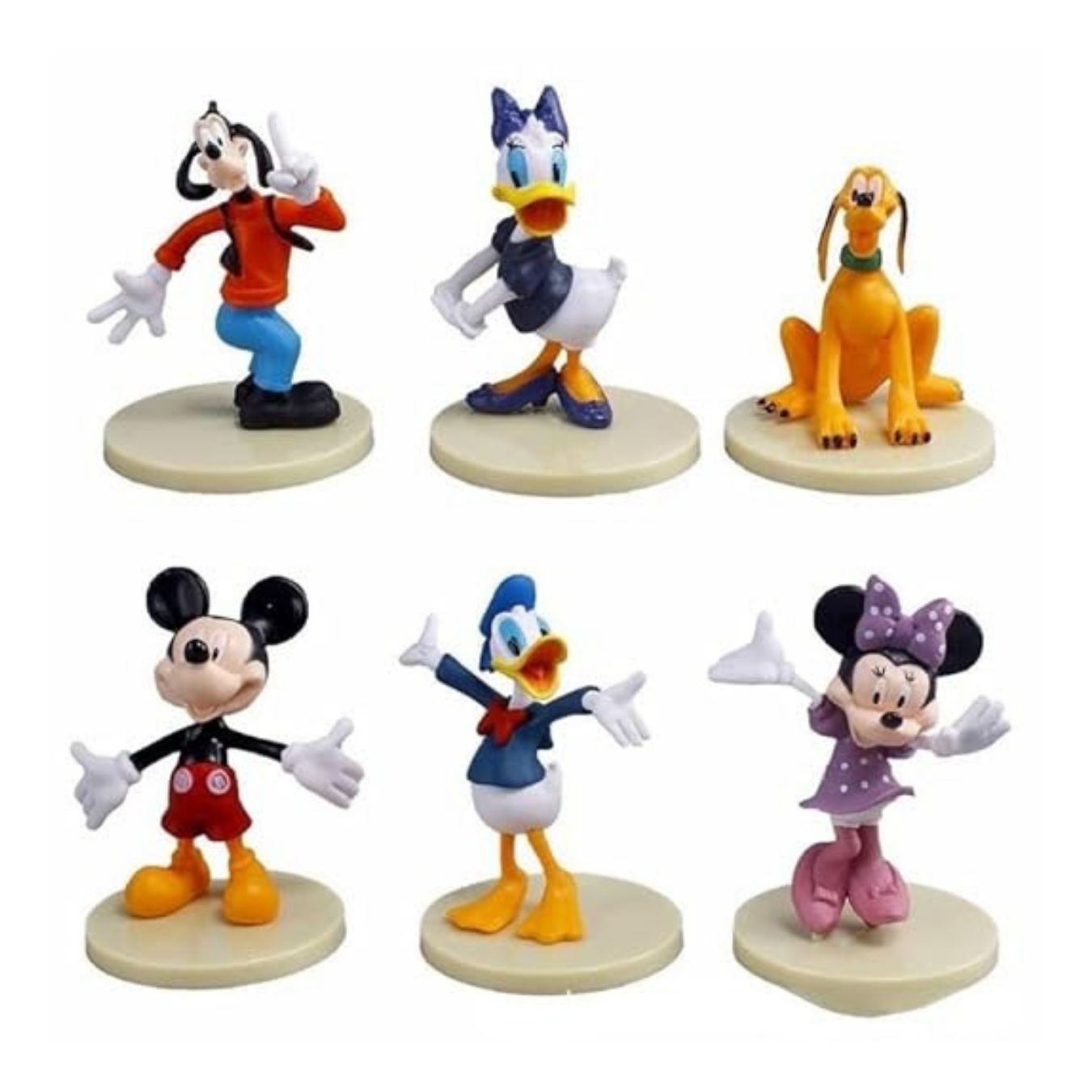 Mickey, Donald & Company (7-8 cm) | Set Of 6