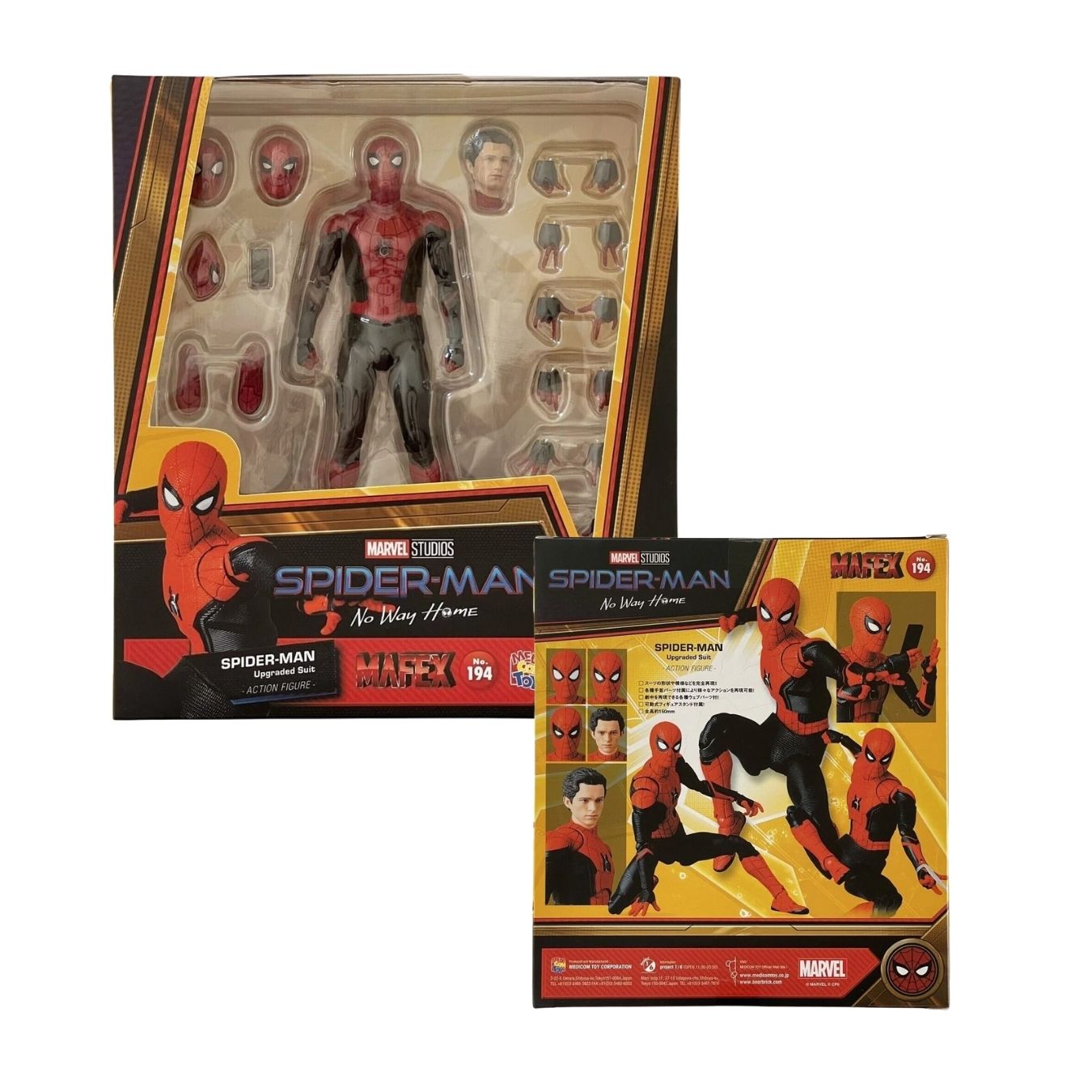 Spiderman - PoseableFigure (15 cm) | Brand - Mafex