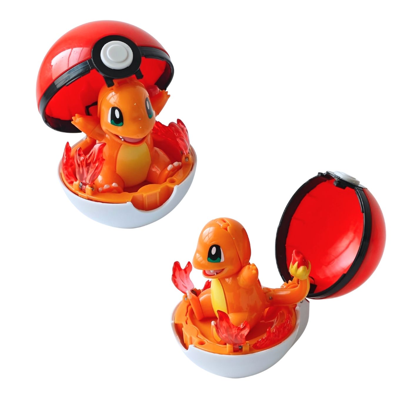 Charmander Inside Pokeball Transforming Figure (11 cm) | Pokemon