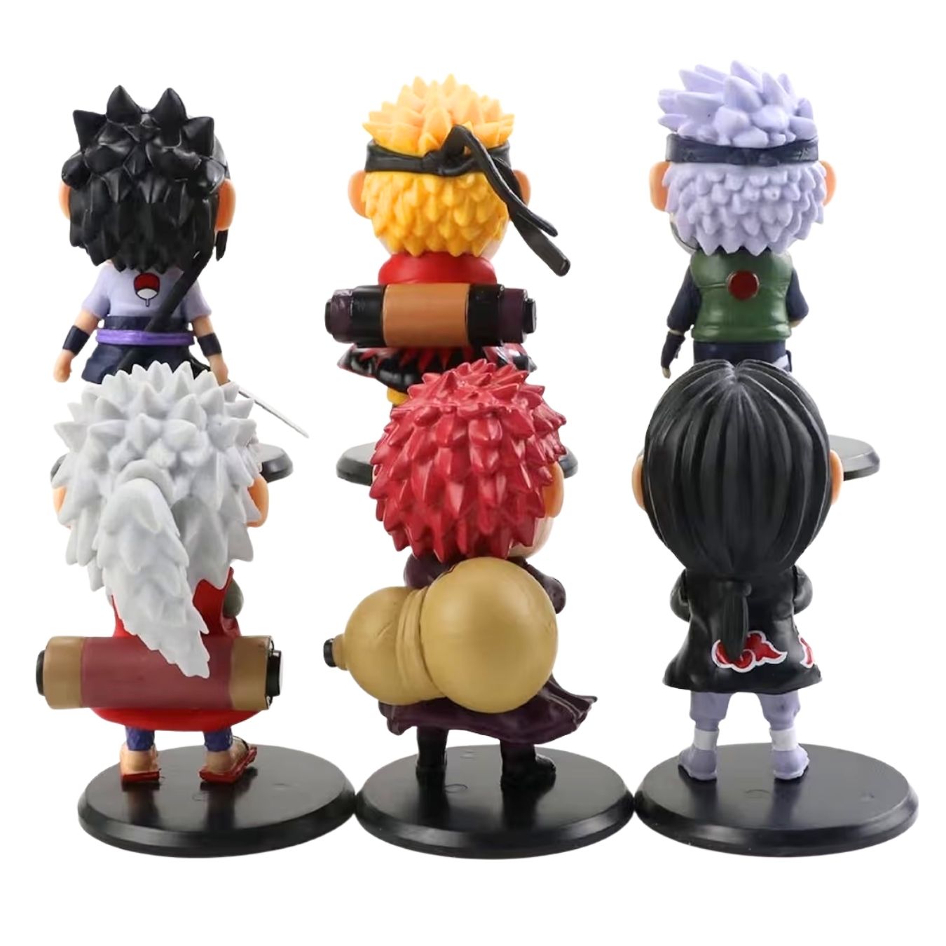 Shinchan Cosplaying Naruto set of 6 (10 cm)