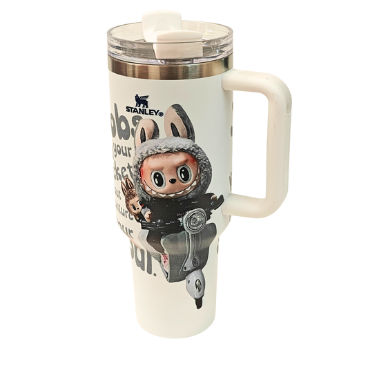 Labubu (Scooter)- Quencher H2.0 Tumbler (1.18 litre)