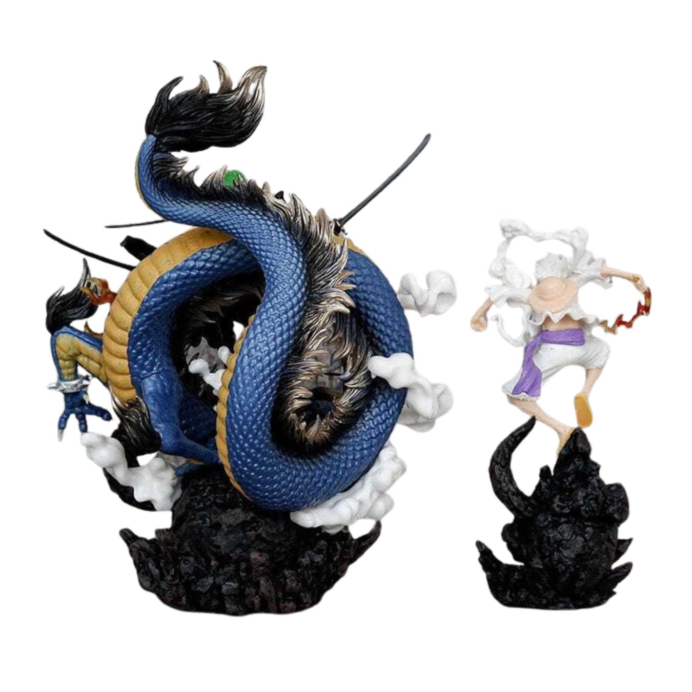 Luffy and zoro with kaido