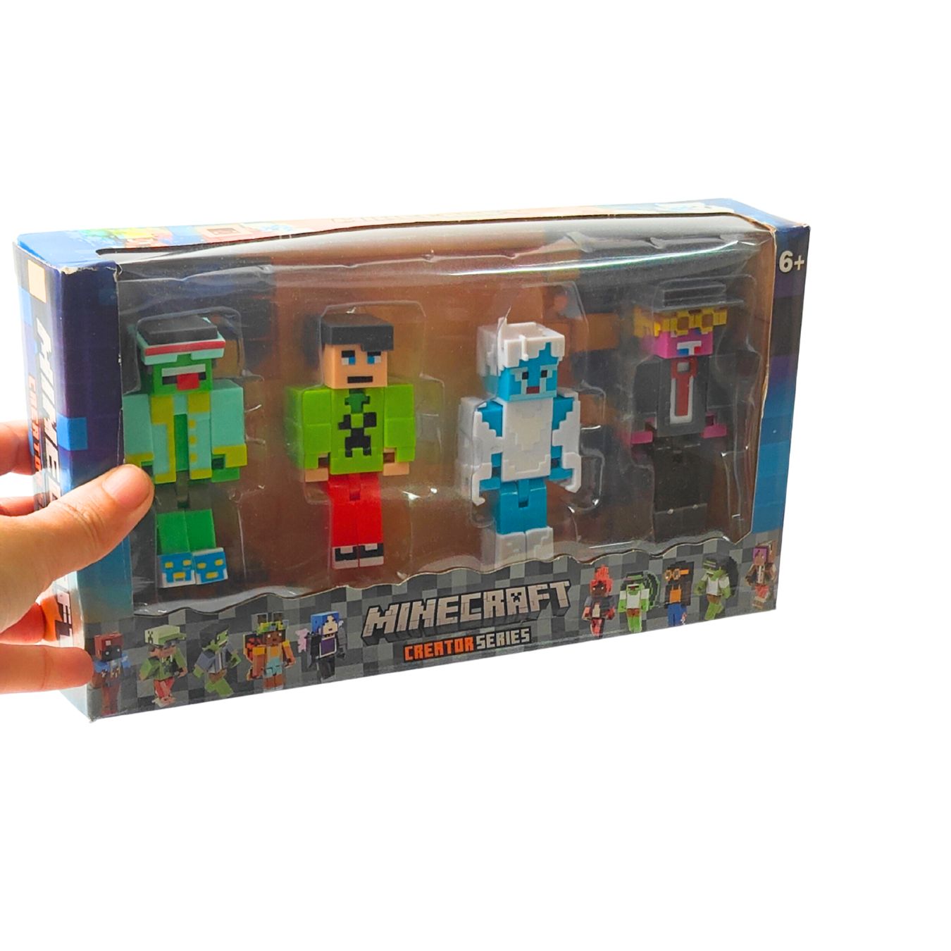 Minecraft Creator Series 4 Pack Set C (5 cm)
