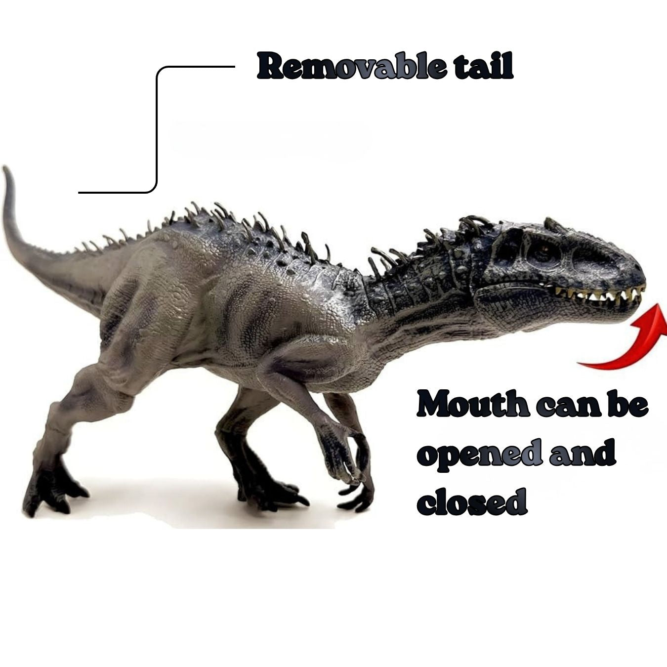 Indominus Rex Realistic Dinosaur Collectible Figure (36 x 9 cm)