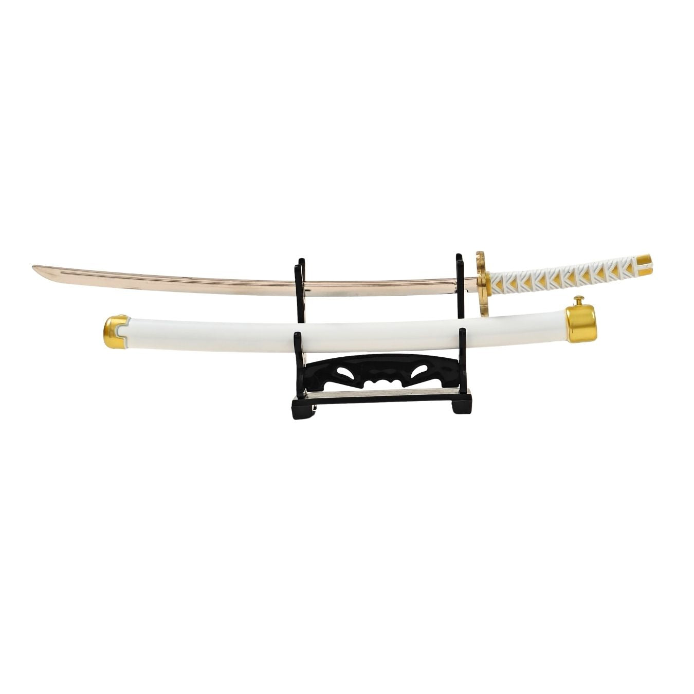 Mini Metal Katana (not sharp, 24 cm) | Button open (katana stand not included)