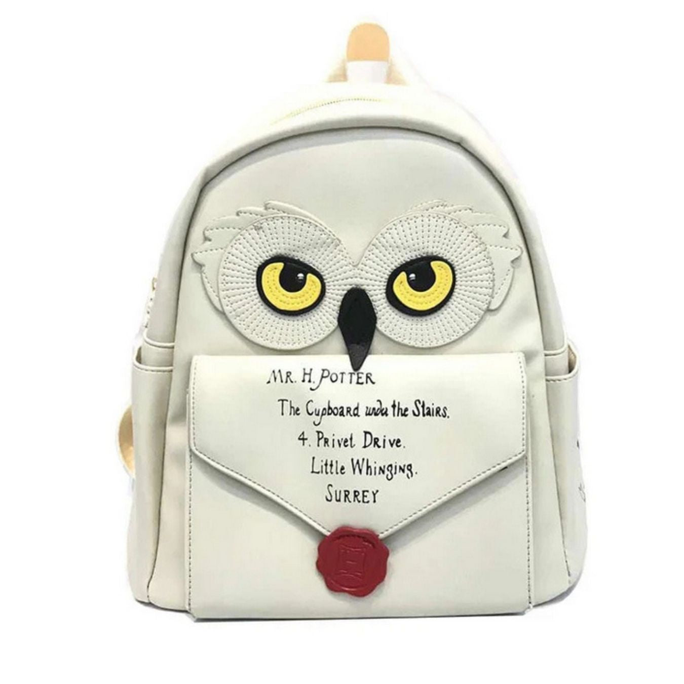 Hedwig with Letter Faux-Leather Ladies Bag (30*25*13 cm) with spacious & safety compartments | Harry Potter