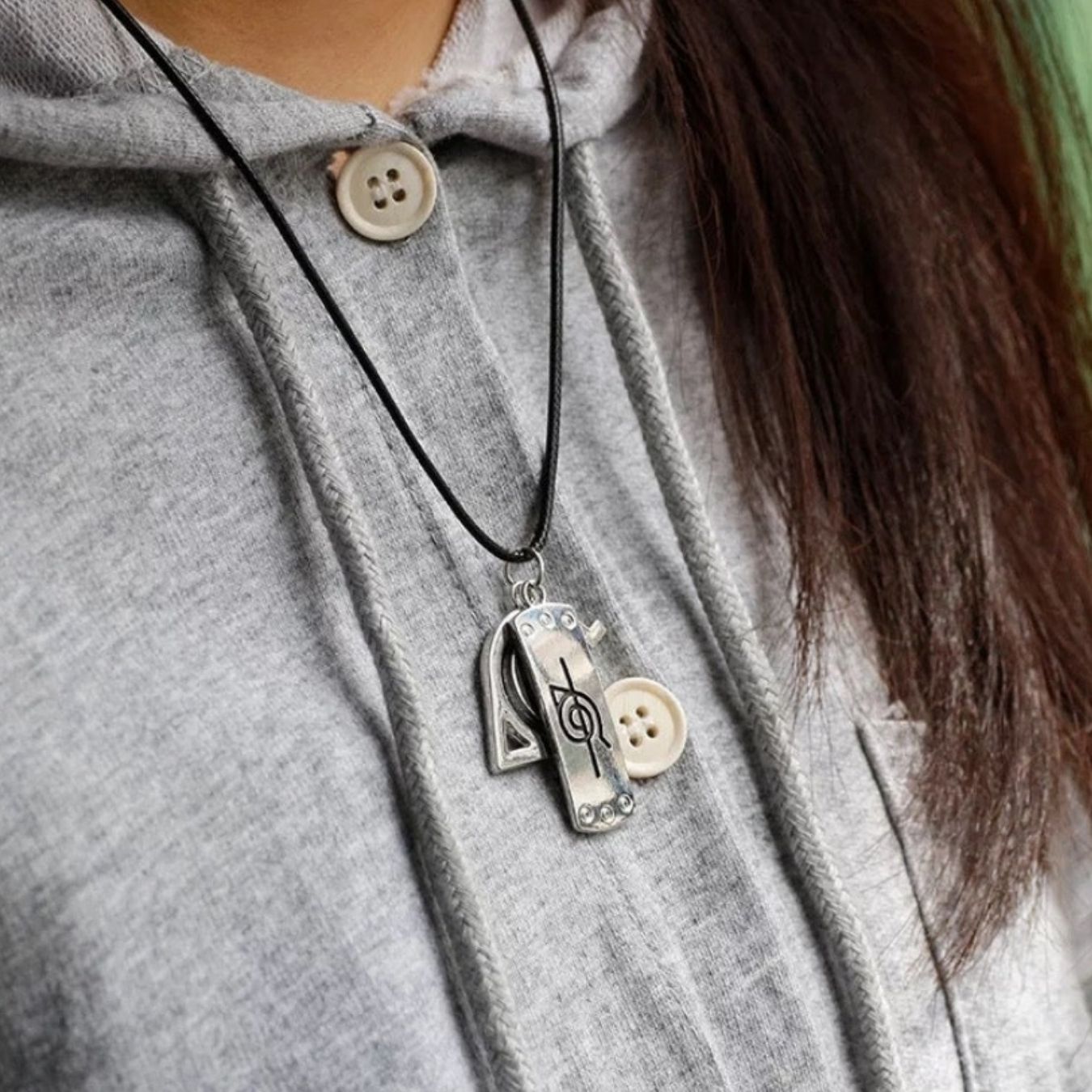 Leaf Village Logo Pendant Necklace | Naruto
