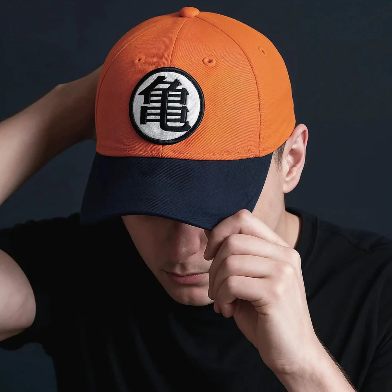 Dragon Ball Z Goku Kame Symbol Snapback Cap (size - fit for adults)