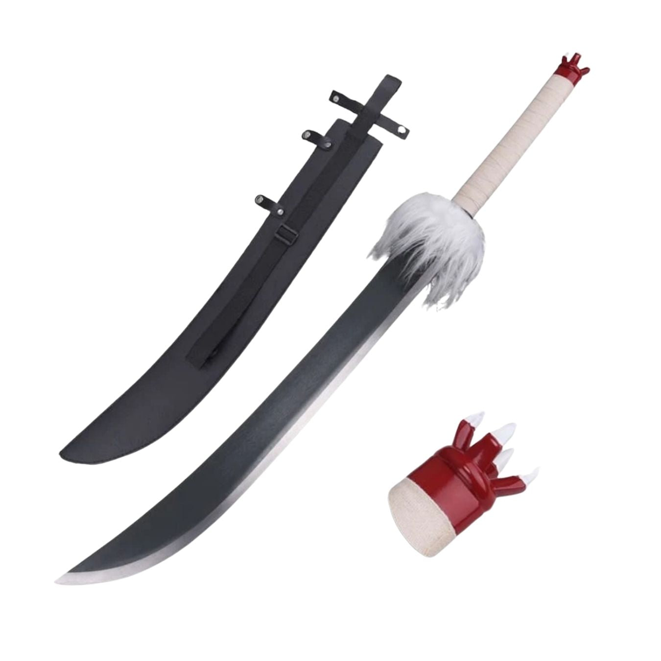 Toji Fushigaro's Split Soul - Wooden Katana (no sharp edge) (127 cm) | Jujutsu Kaisen