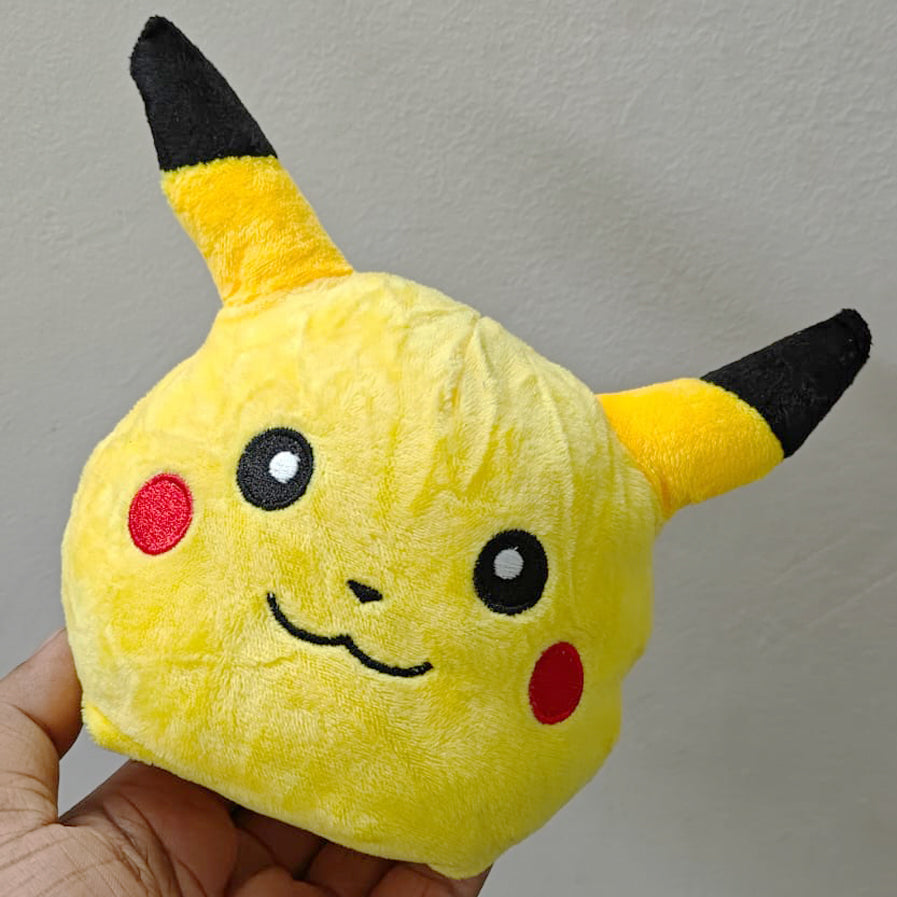 Pikachu - Reversible face plushie