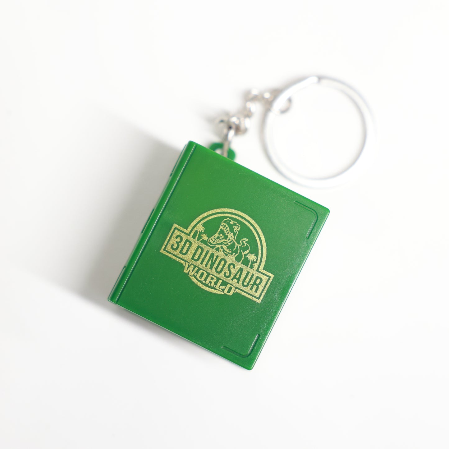 Dinosaurs - 3D Pop-open book- Keychain