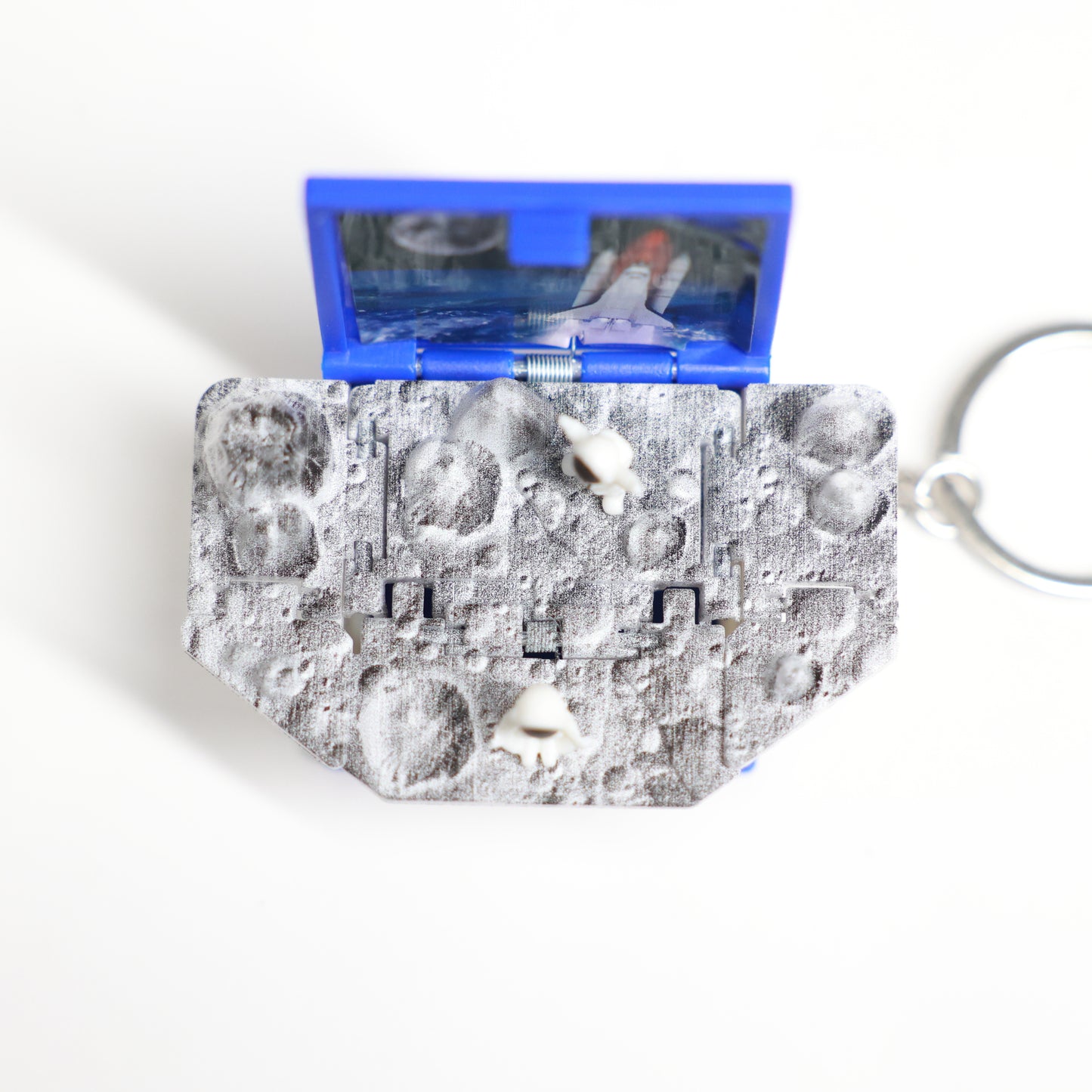 Astronauts - 3D Pop-open book- Keychain