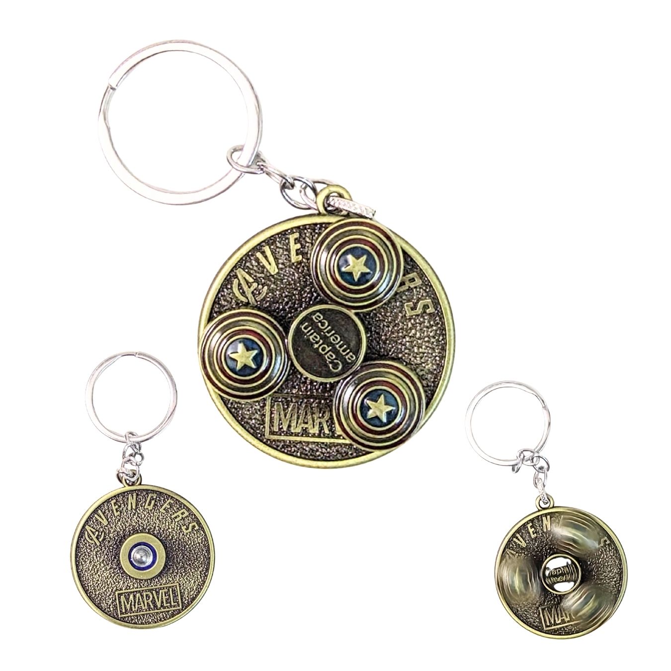 Avengers - Rotating Metal Keyring (5 cm)