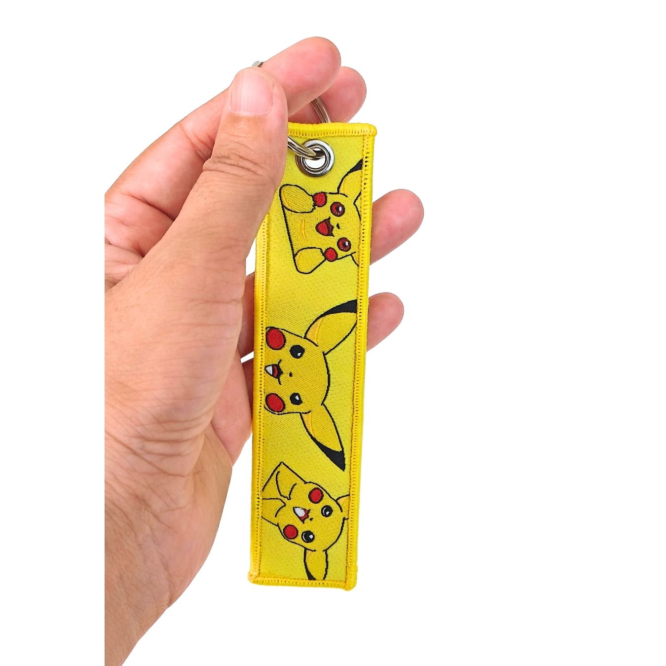 Pikachu - Pokemon | Double Sided Woven Keychain (13 cm)opy)