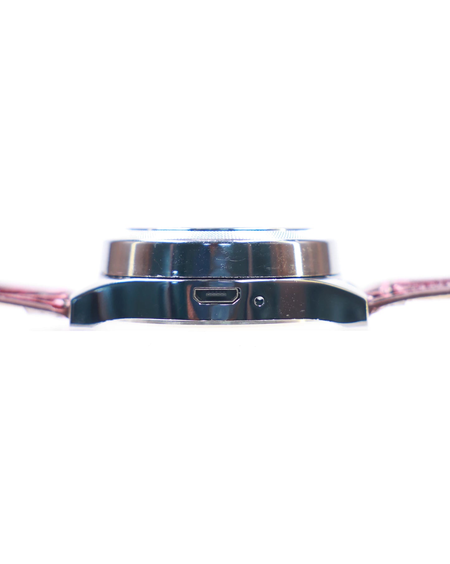 Wrist Watch (Black Dial) - USB Chargeable Flameless Metal Lighter with Fully Functional Watch