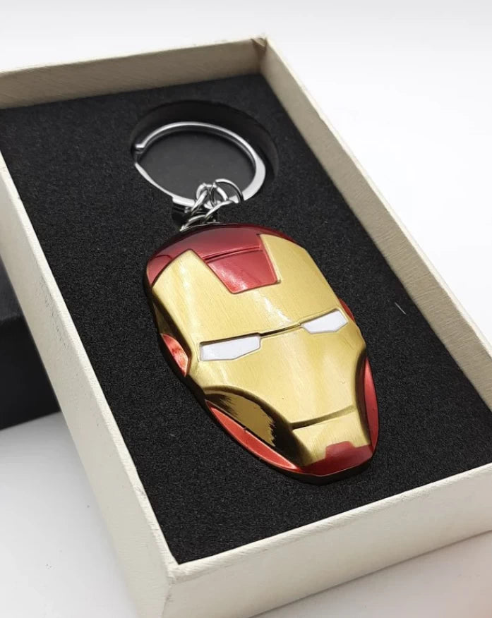 Ironman Face - USB Chargeable Flameless Metal Lighter