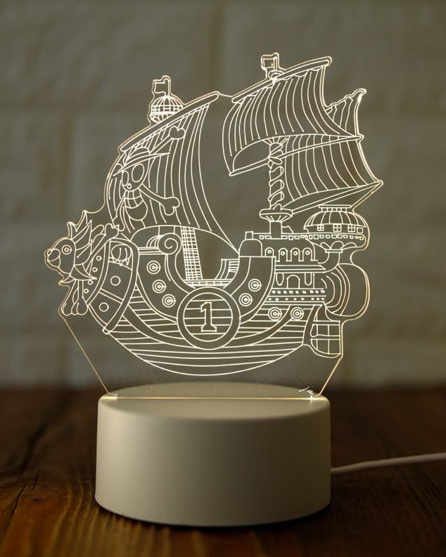 One piece ship - Acrylic Lamp