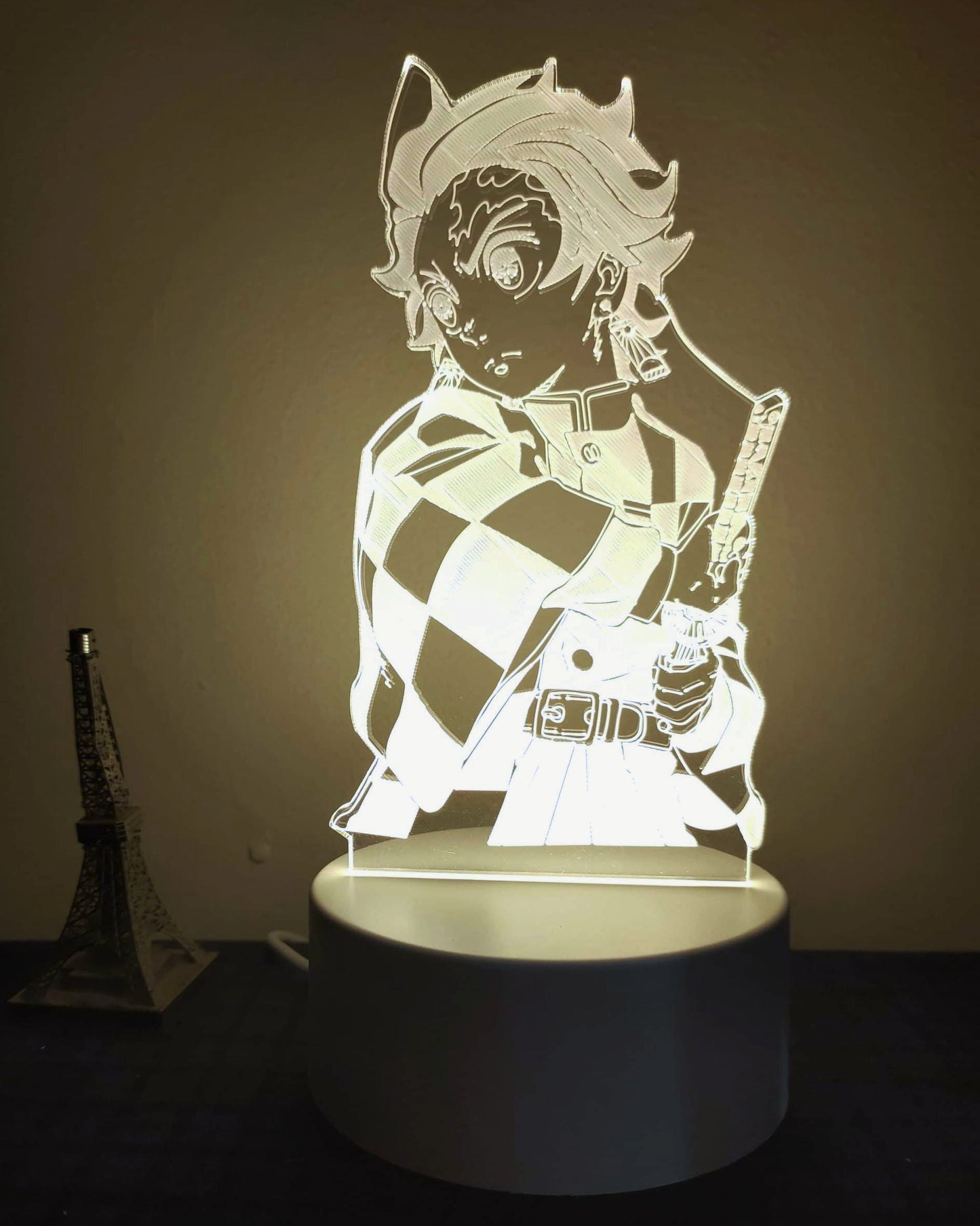 Tanjiro - Crystal Lamp