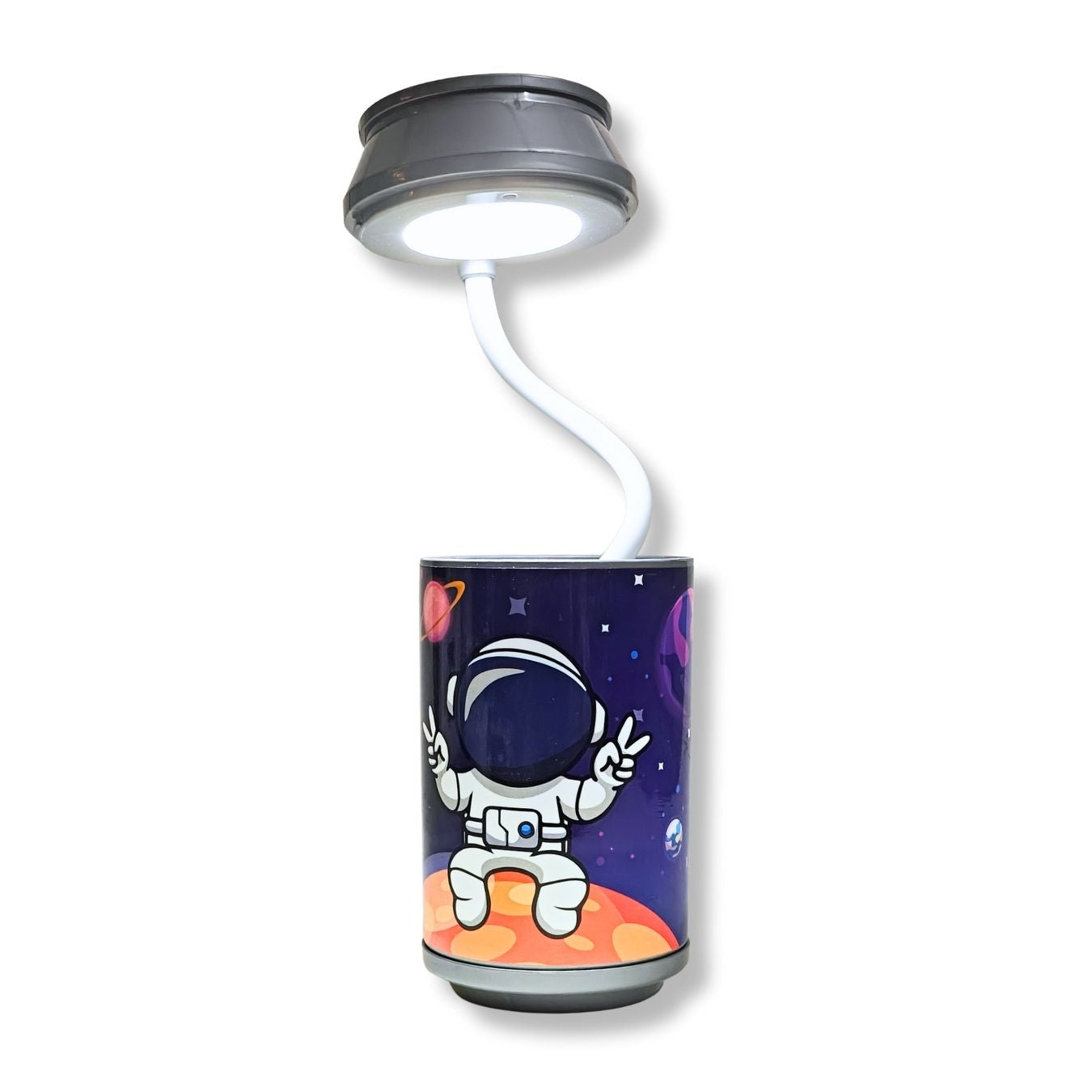 Astronaut Can - Rechargeable Table Lamp & Pen Holder