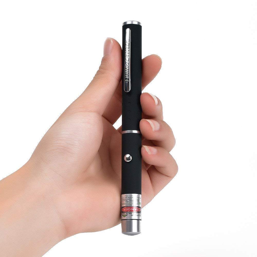 Green Laser Light Pen with Adjustable Cap to Change Design - for Presentations & Parties
