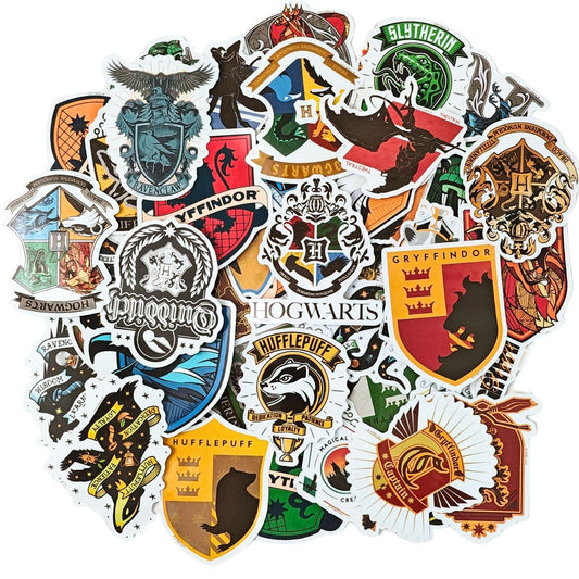 Harry Potter Sticker Set - 50 Unique Stickers