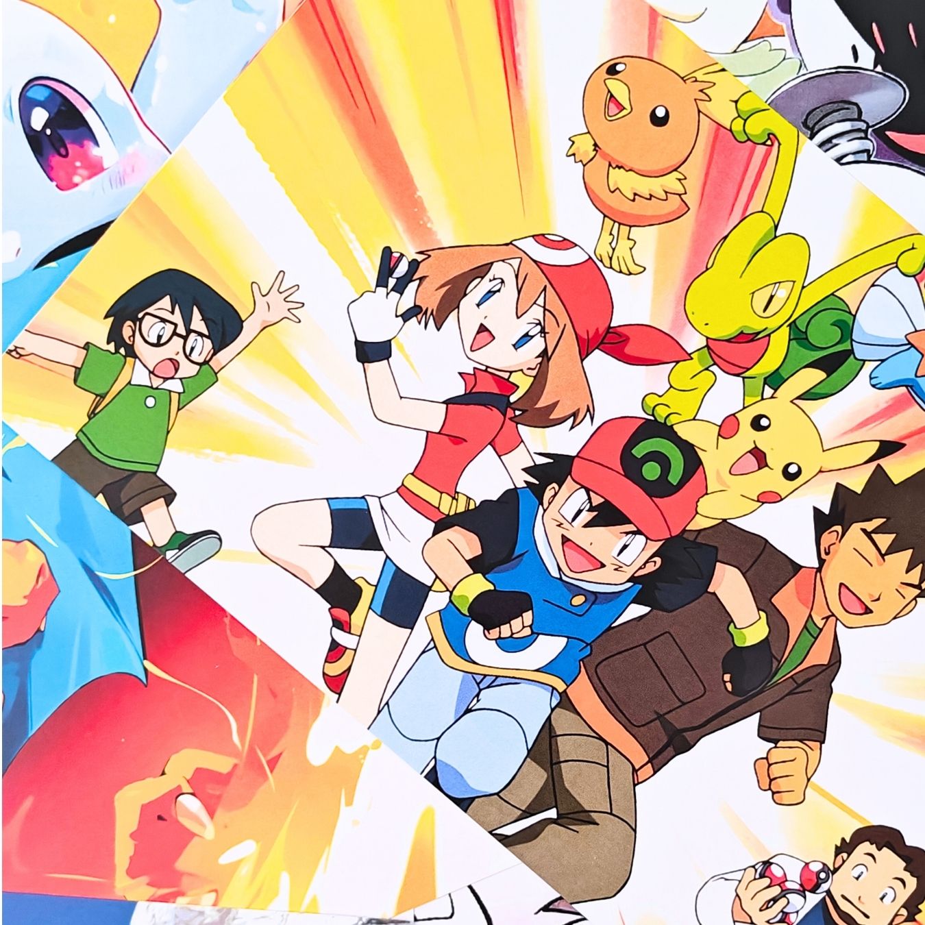 Pokemon Postcards (9"x16", 300 gsm, premium card-paper) - Set of 12