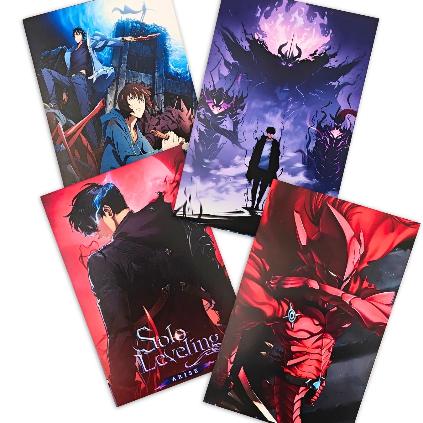 Solo Leveling Postcards (9"x16", 300 gsm, premium card-paper) - Set of 12