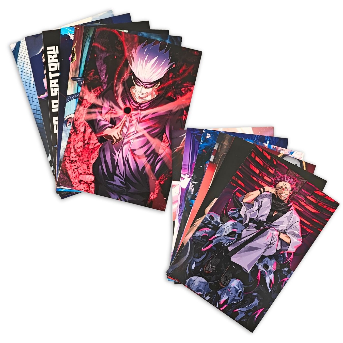 Jujutsu Kaisen Postcards (9"x16", 300 gsm, premium card-paper) - Set of 12