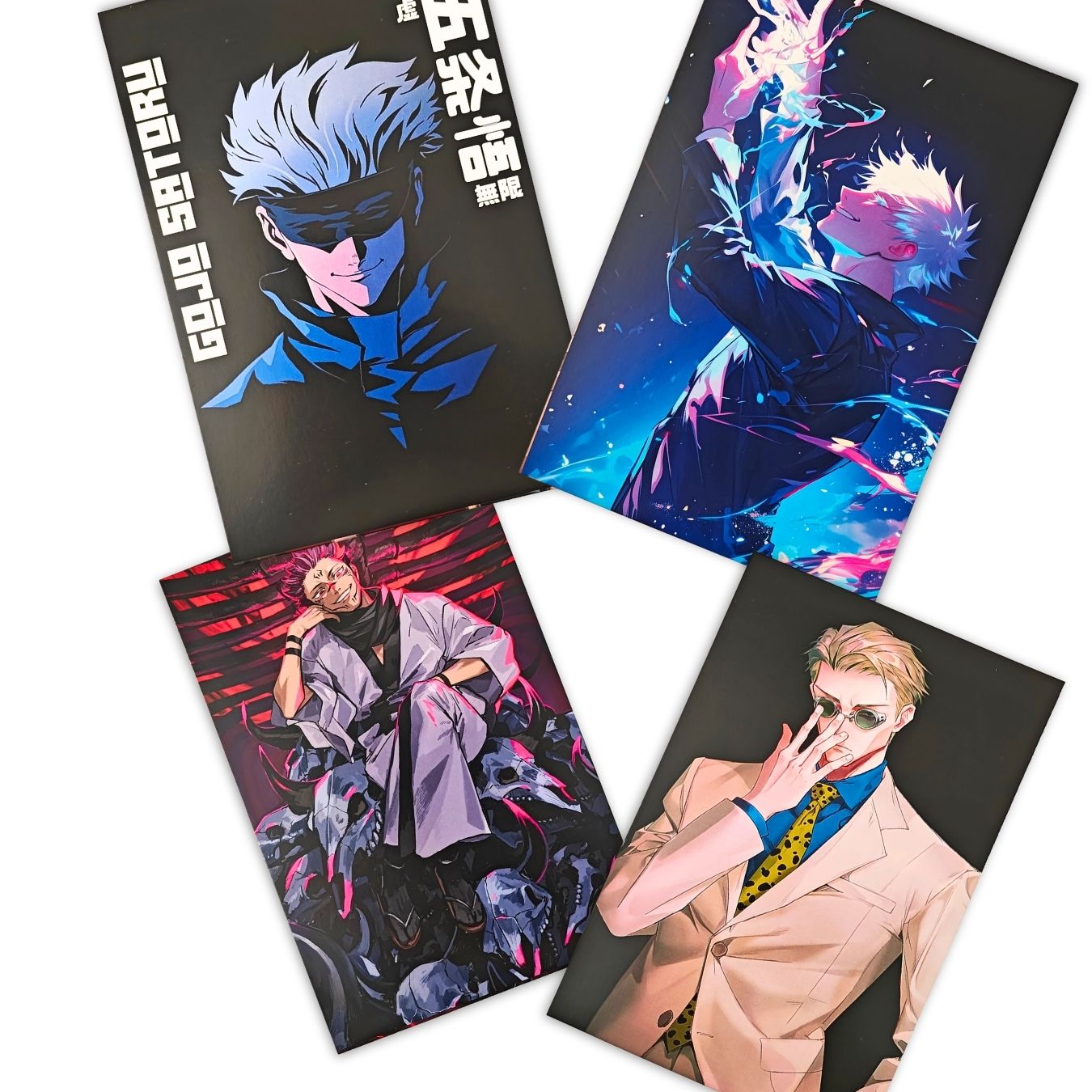 Jujutsu Kaisen Postcards (9"x16", 300 gsm, premium card-paper) - Set of 12