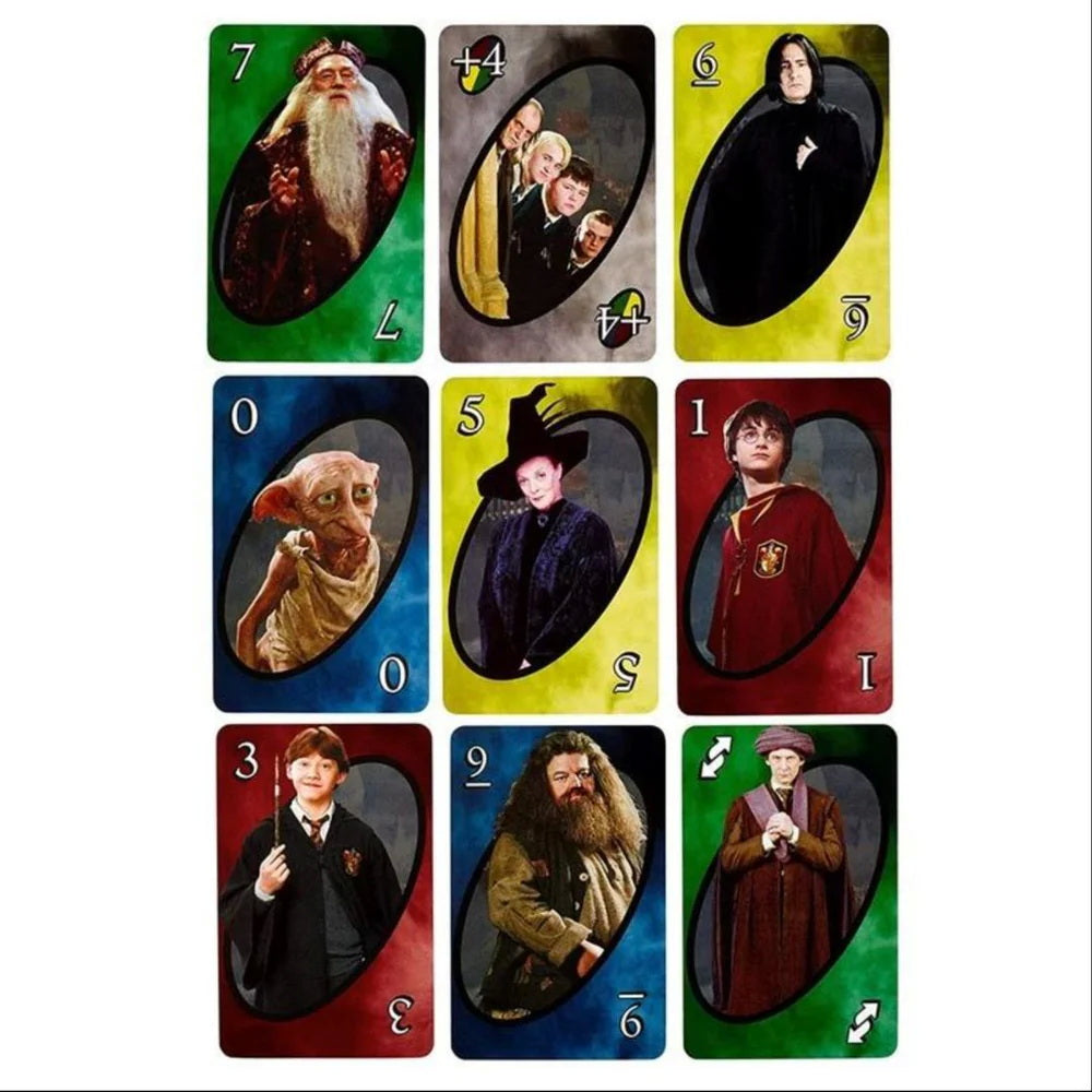 Harry Potter - Uno (112 cards) - Fun game for the entire Family