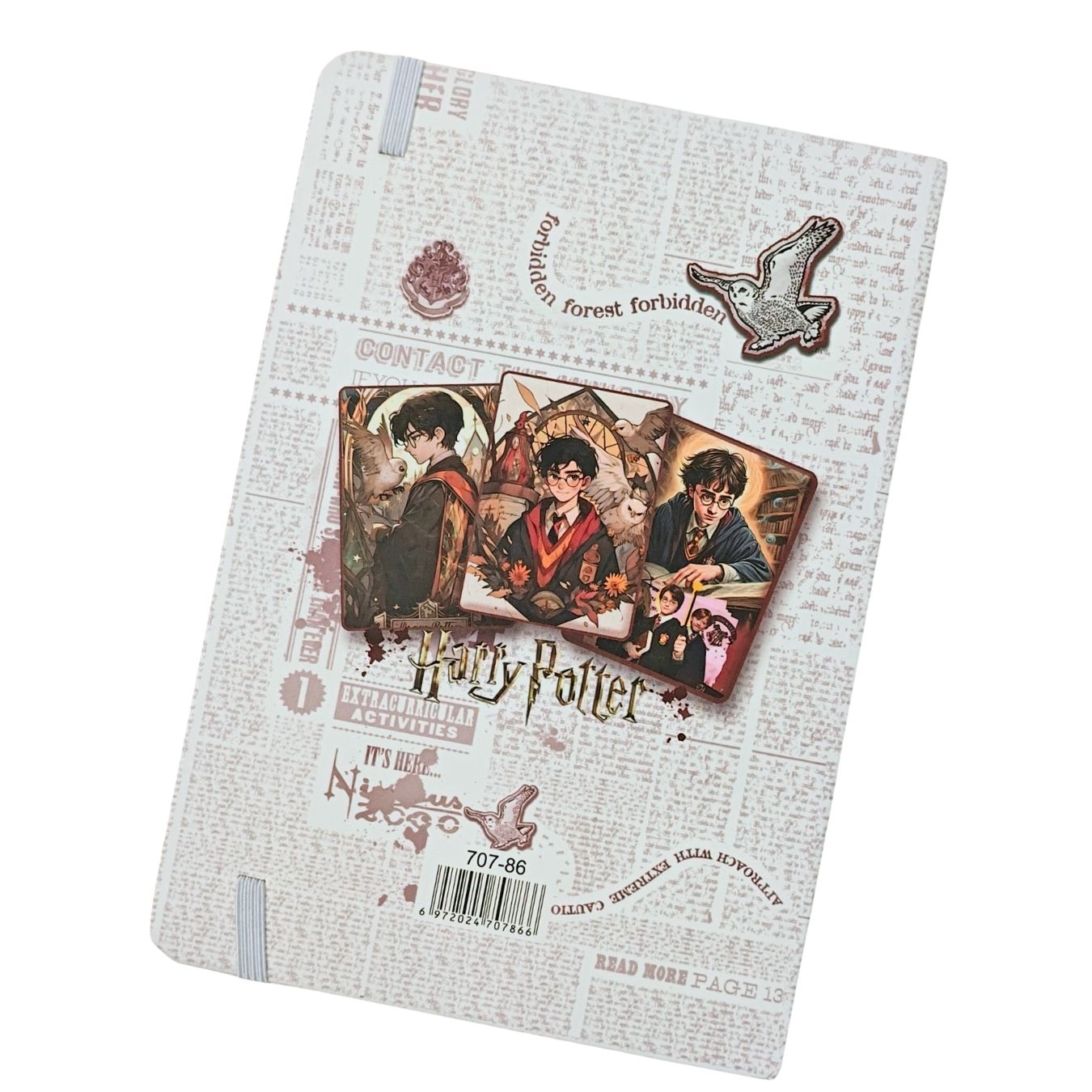 Harry Potter - Strap-held Hard Cover Diary