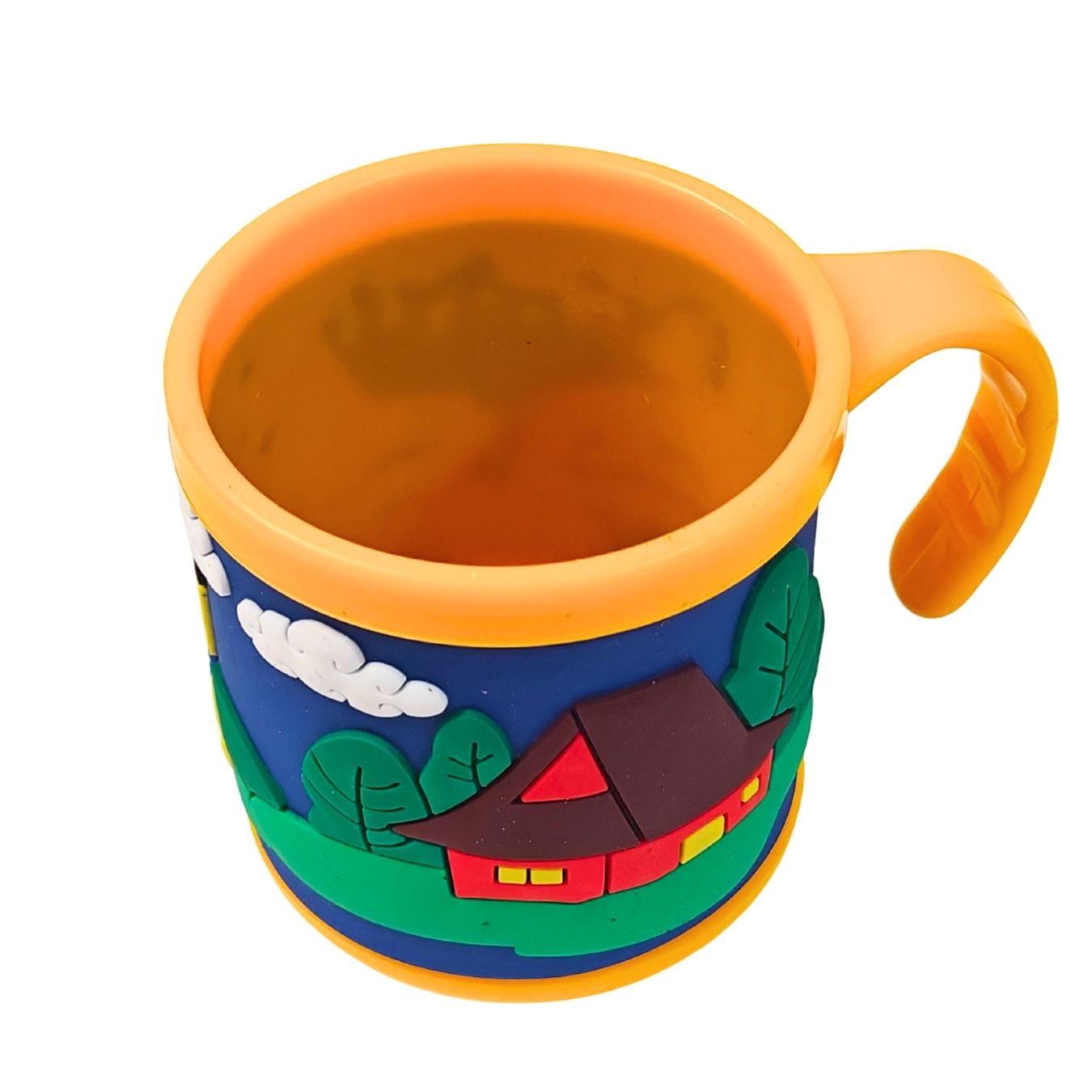 Minions - 3D Rubberized Surface Plastic Cup (Pack of 2)