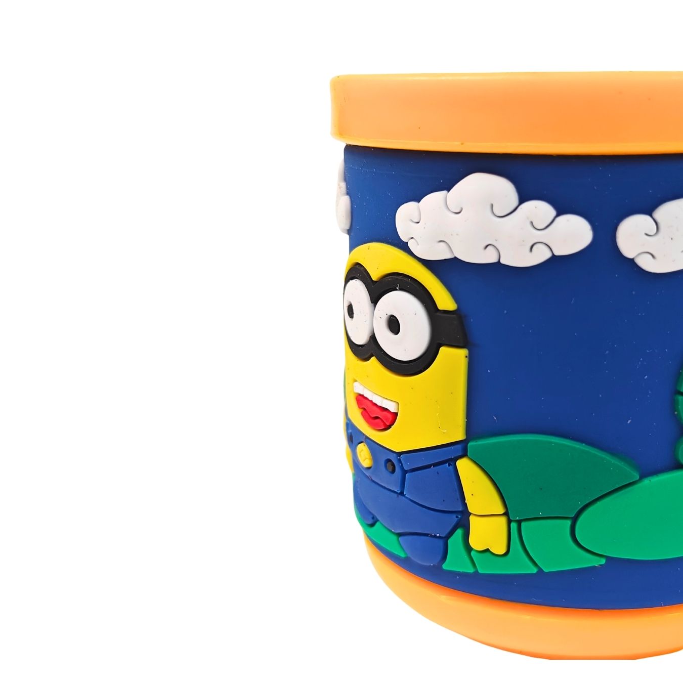 Minions - 3D Rubberized Surface Plastic Cup (Pack of 2)
