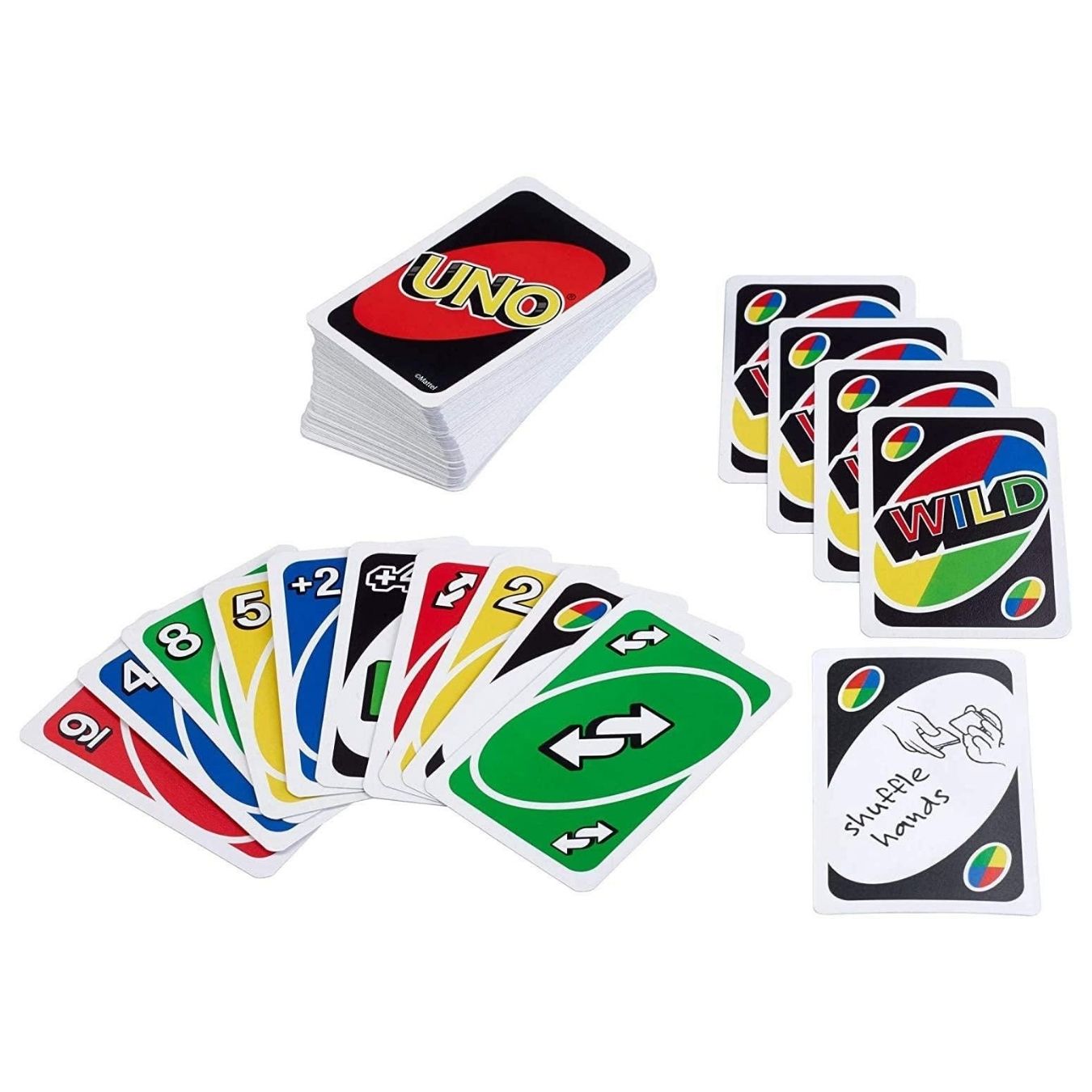 Uno - Playing Card Game (for 7 years & above) - Set of 108 Cards with Instructions