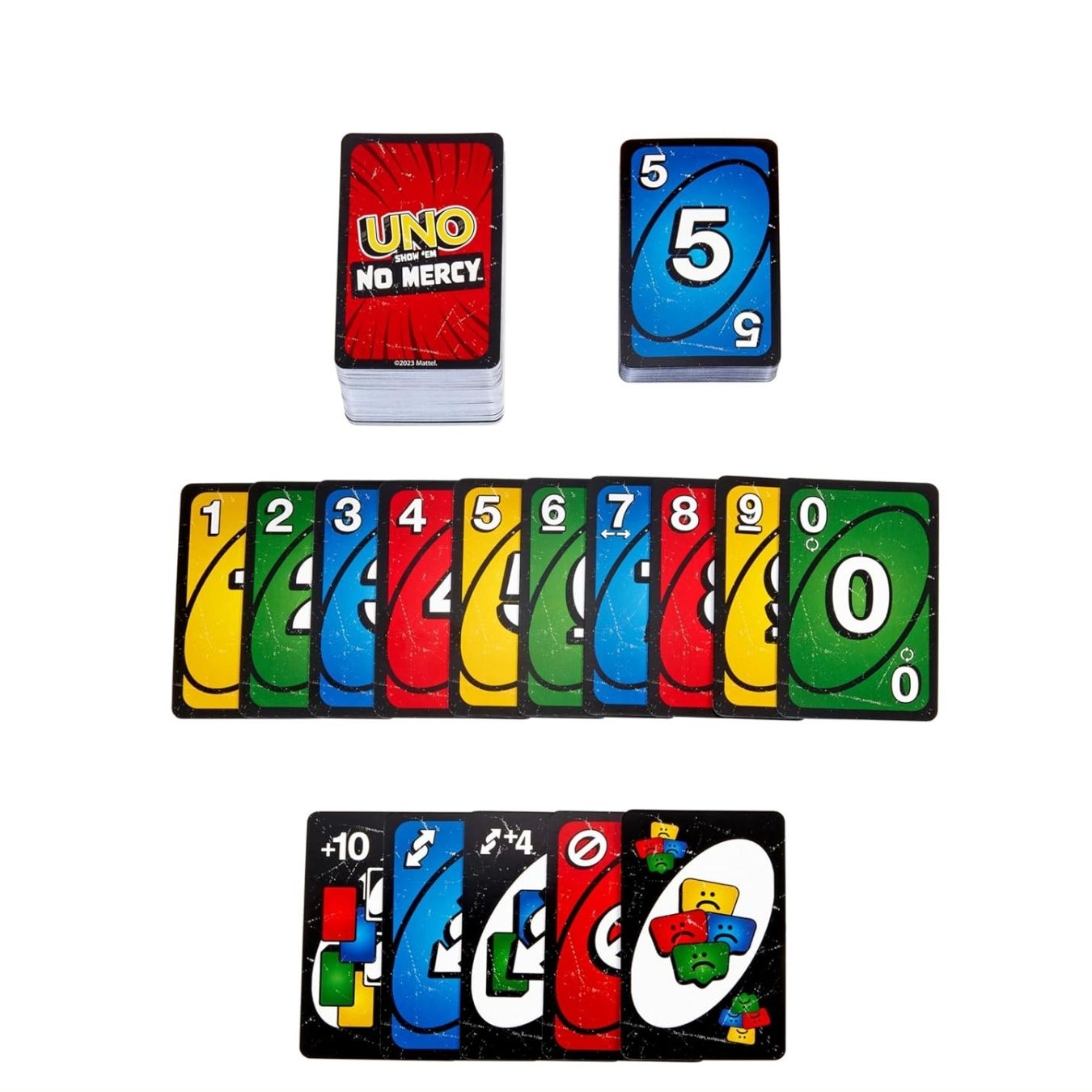 Uno Show ‘em No Mercy - Playing Card Game (for 7 years & above) - Set of 168 Cards with Instructions