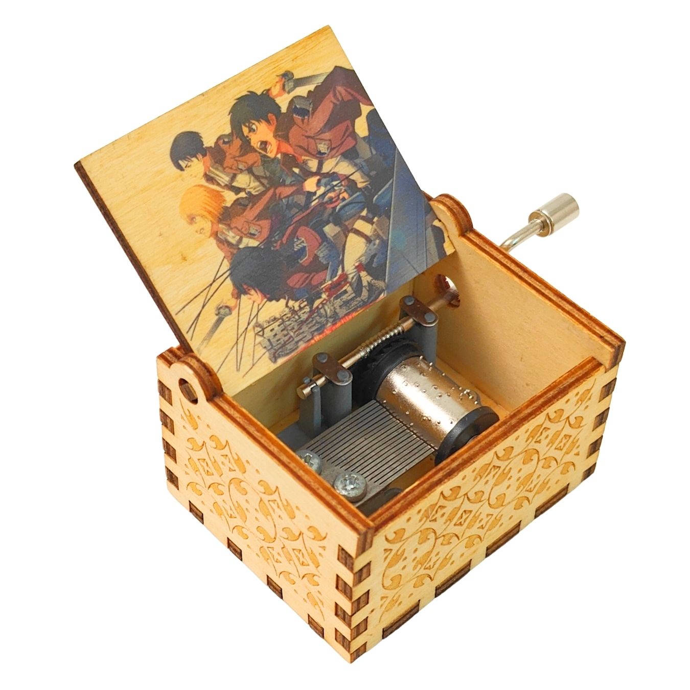 Attack on Titan Music Box - Plays Theme Song (hand-wound)