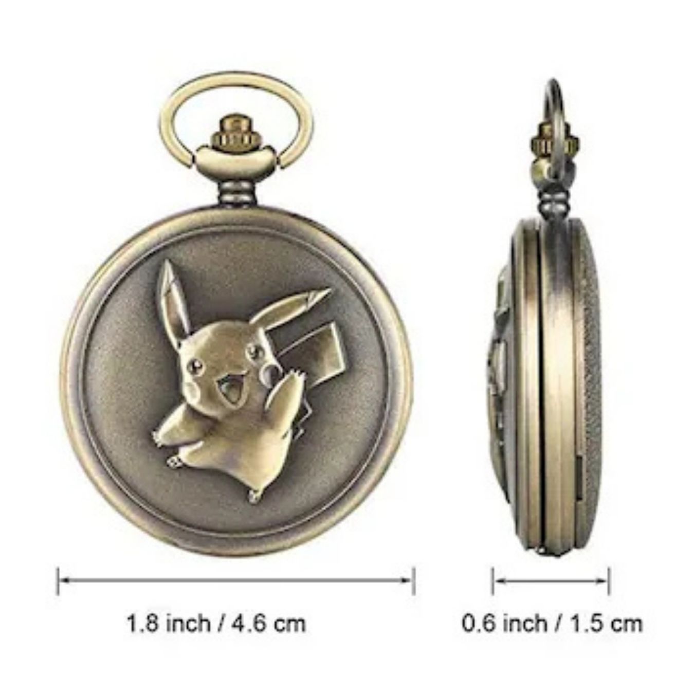Pikachu | Pokemon | Metal Pocket Watch