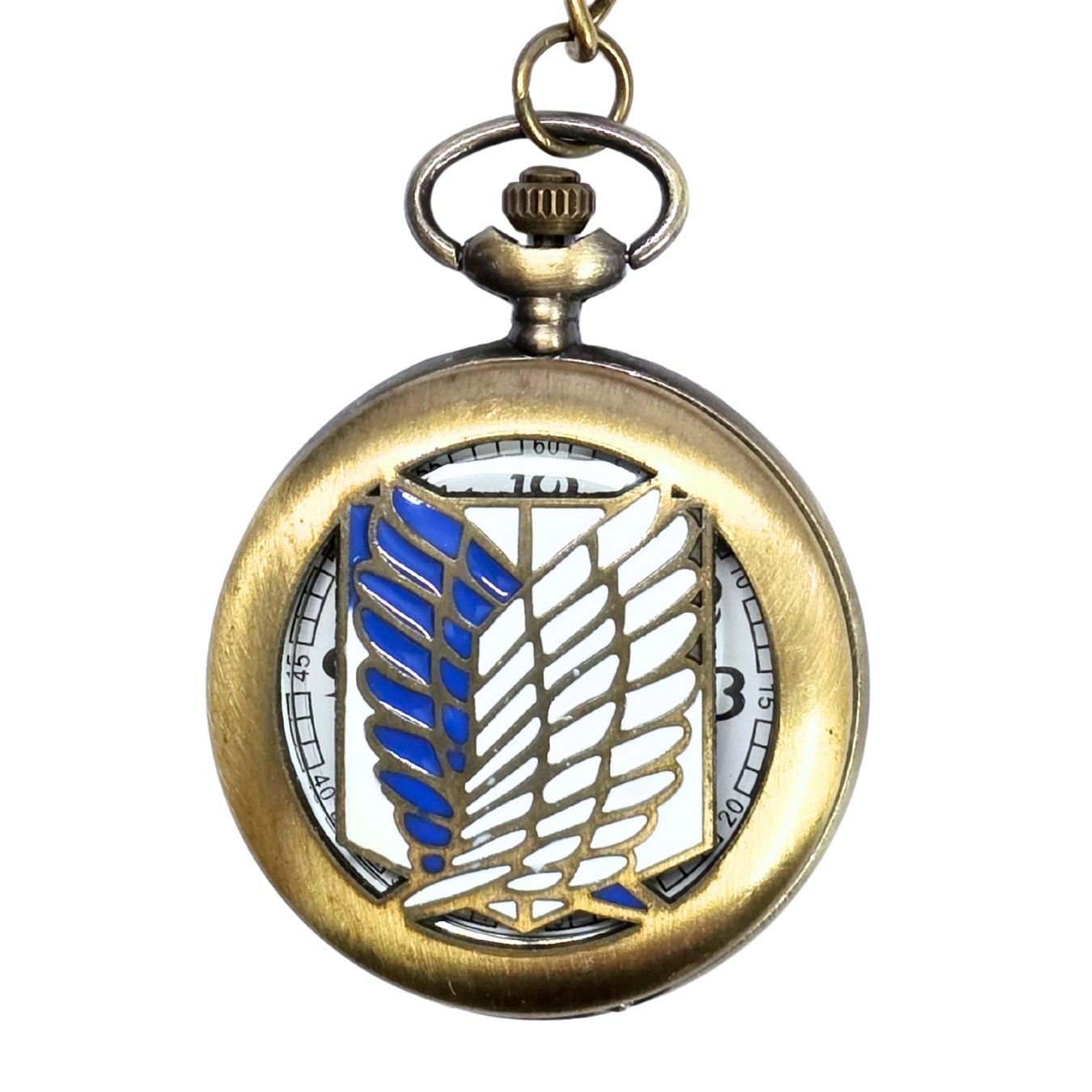 Scout Regiment Logo (5 cm) | Metal Pocket Watch | Attak on Titan