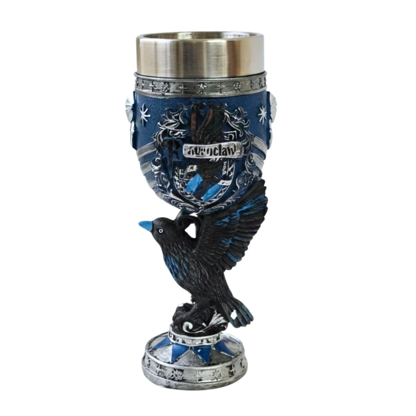Hogwarts House Goblets (20*9 cm)- Resin with inner steel cup | Harry Potter (select variant from menu)