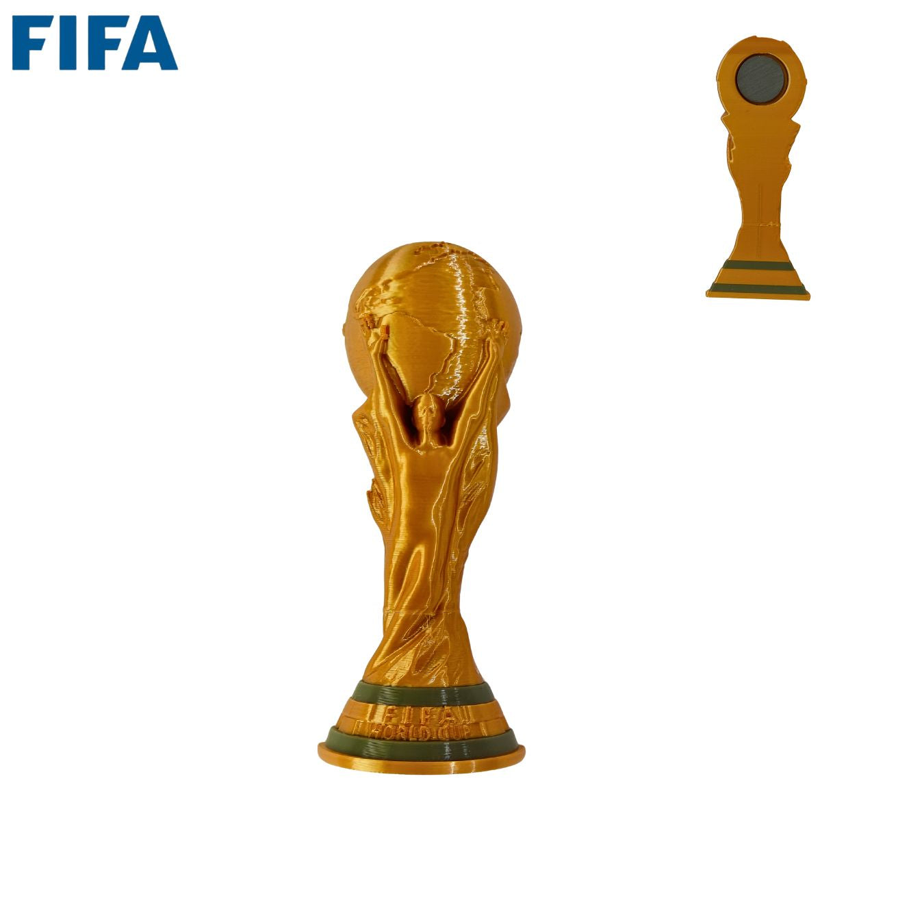 World Cup Trophy Fridge Magnet (8 cm) | FIFA