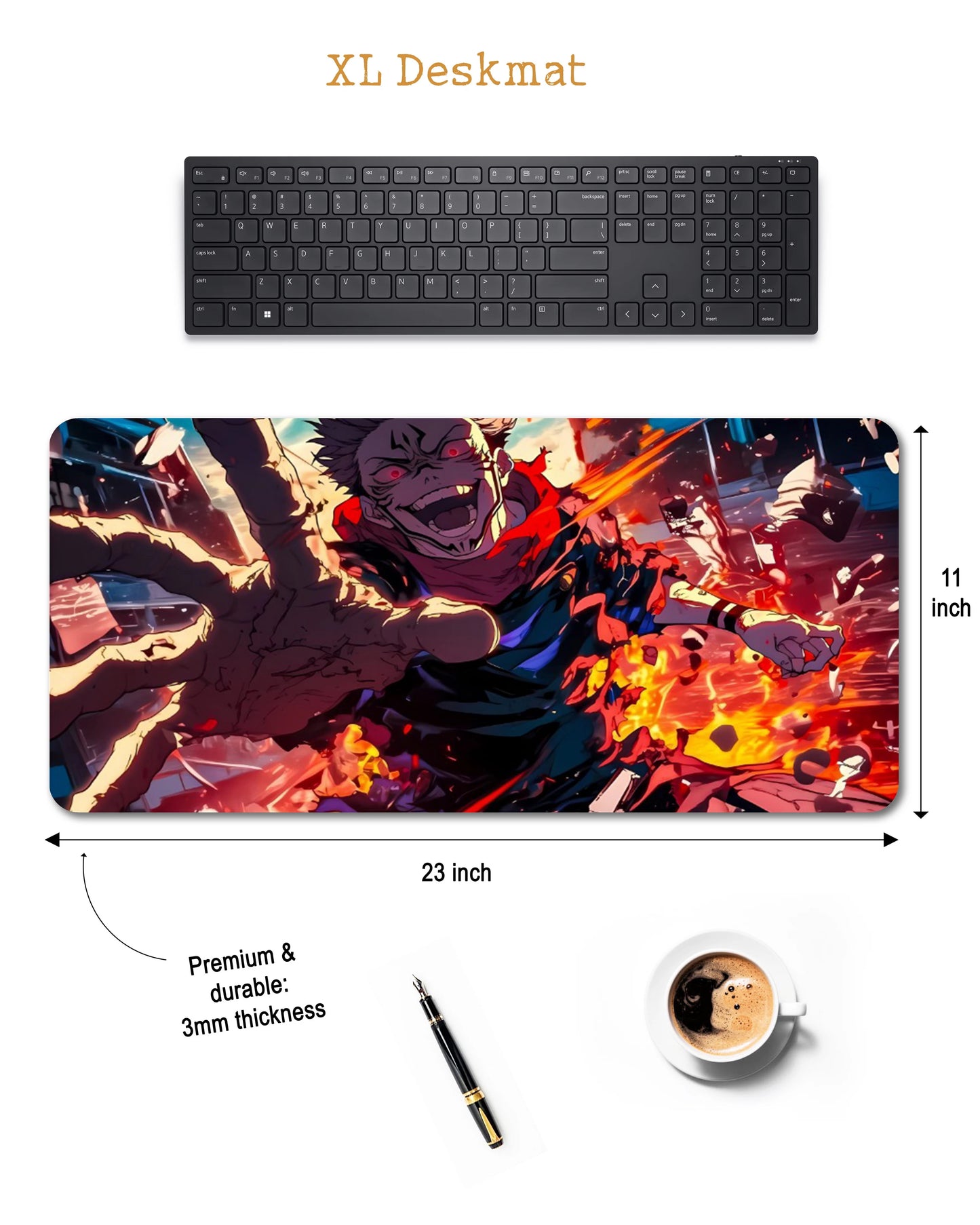 Sukuna - Jujutsu Kaisen - XXL Deskmat (60x28 cm)