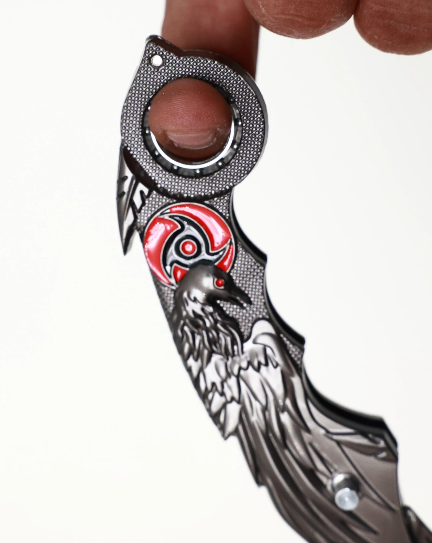 Karambit - Foldable with Finger Spinner (not sharp) #1