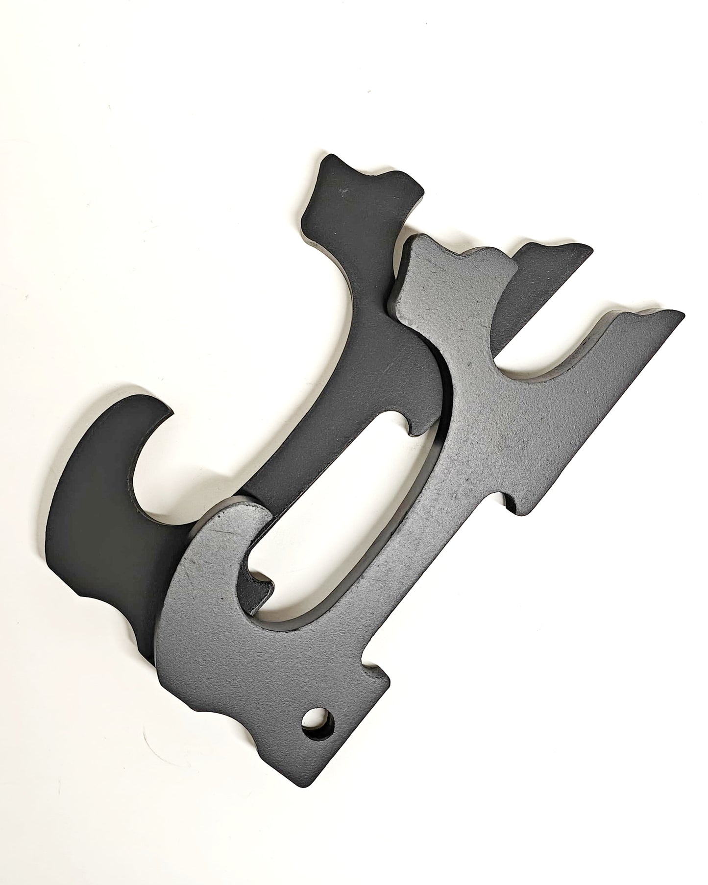 Wall / door handing 2-layered katana stand (either sticker or screws can be used)