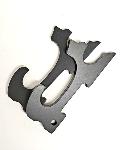 Wall / door handing 2-layered katana stand (either sticker or screws can be used)