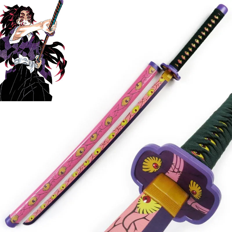 Kokushibo Nichirin | Demon Slayer | Wooden (no sharp edge) Life-sized - 104 cm #126