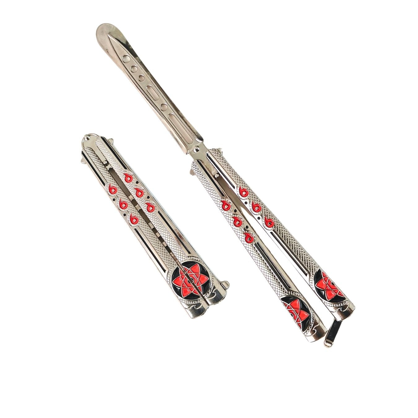 Decorative Anime Butterfly Knife (metal, 18 cm) (select variant from menu)