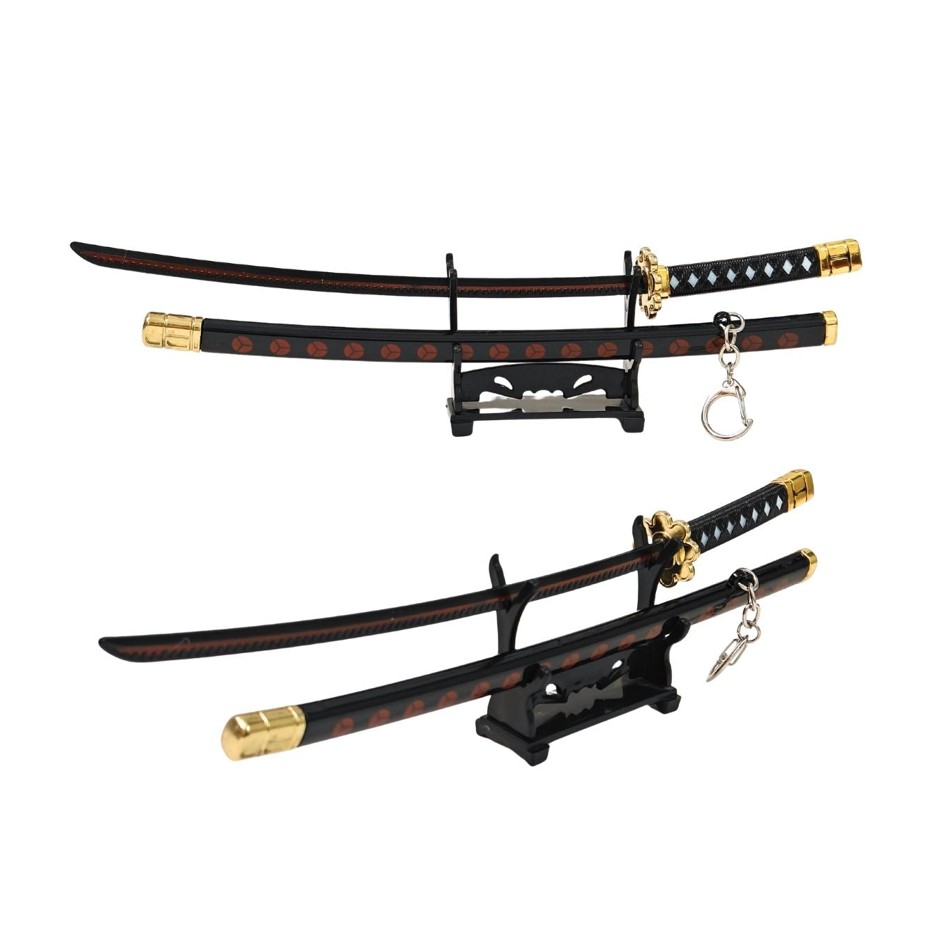 Mid-sized Metal Katana (not sharp, 32 cm) (katana stand not included) (select variant from menu)