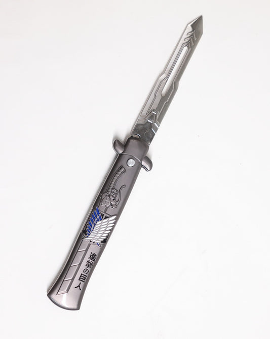 Attack on Titan - Foldable Metal Anime Knife (23cm) - Snap-open (not sharp)