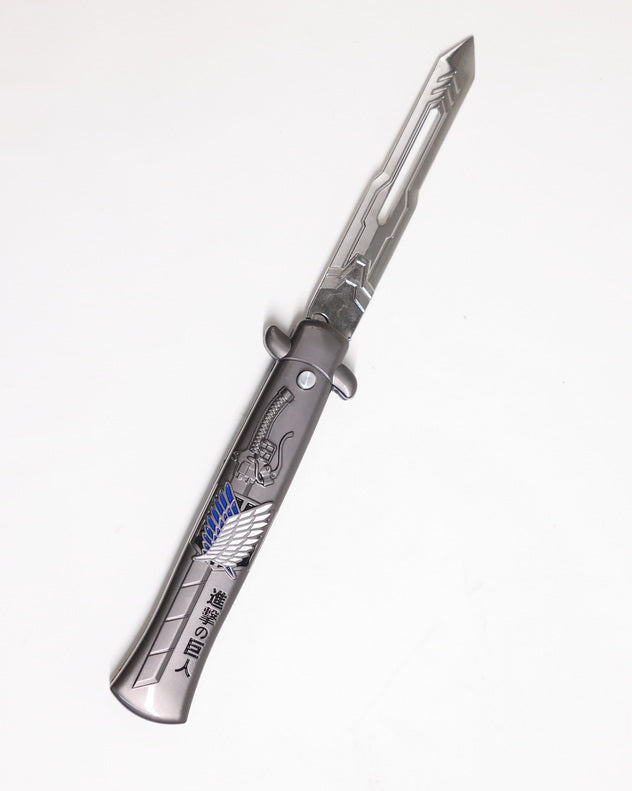 Foldable Anime Knife - Snap-open (not sharp) - Attack on Titan