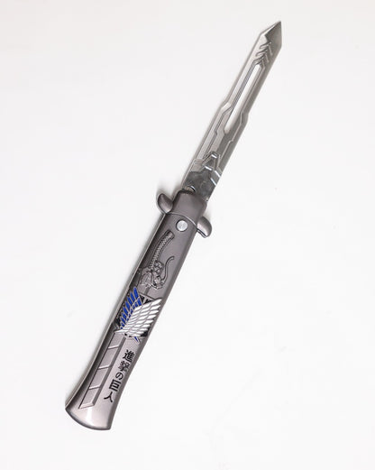 Foldable Anime Knife - Snap-open (not sharp) - Attack on Titan
